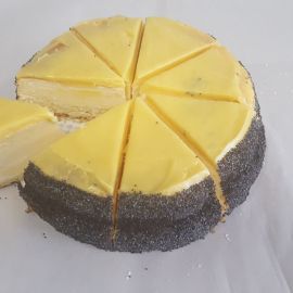 Photo---Lemon-and-Poppyseed-Baked-Cheese-Cake